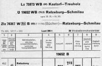 Buchfahrpläne (Graustufen)