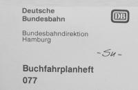 Buchfahrplanheft 077 (Graustufen)
