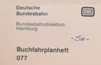 Buchfahrplanheft 077