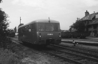 Einfahrt in Salzwedel (Graustufen)