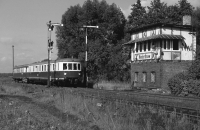 VT in Niederfinow (Graustufen)