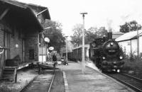 Bahnhofsflair (Graustufen)