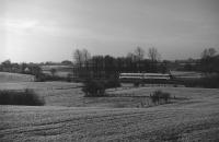 Winterlandschaft (Graustufen)