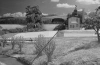 Landschaftsgestaltung (Graustufen)