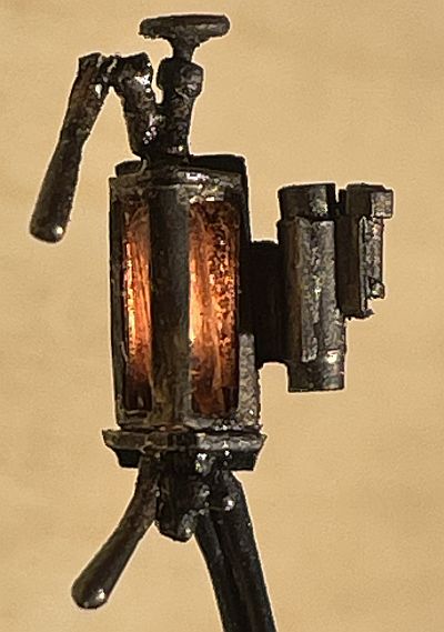 Beleuchtete Wasserstandsanzeige