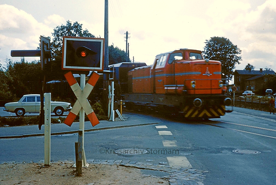 Gleisbauarbeiten in Ulzburg